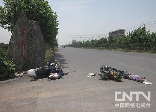 河南温县见死不救民警被记大过协警被辞(图)