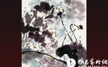 国画大师刘伯骏作品嘉德春拍150万落槌