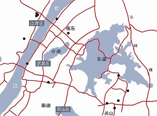 早晚高峰,在武汉部分路段等出租车,少则十几分钟,多则大半个小时.