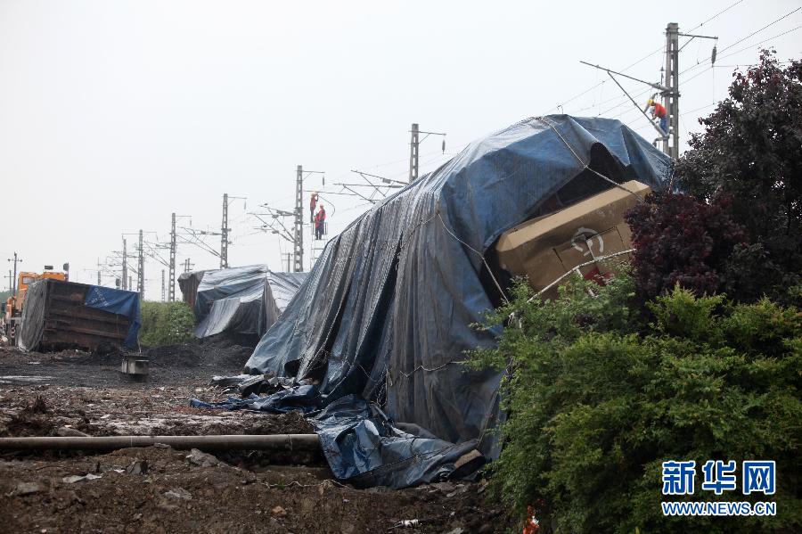 宁波标高事故v标高组图铁路发生脱线港务(图纸的集团各种货车中意思标注图片