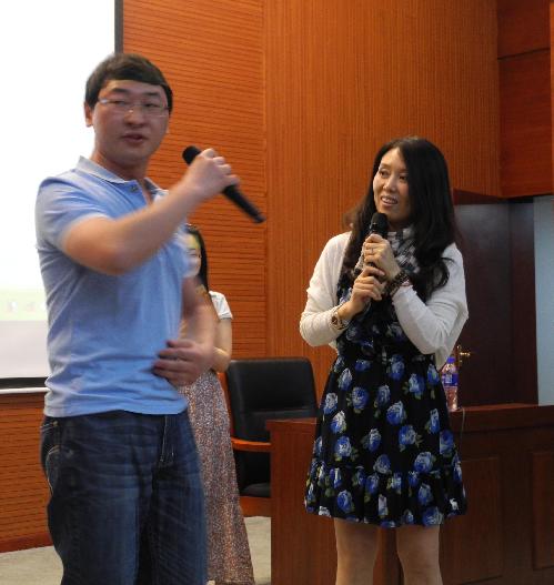 吴琼语言大学开讲 新戏《贵妇还乡》时尚现代(图)
