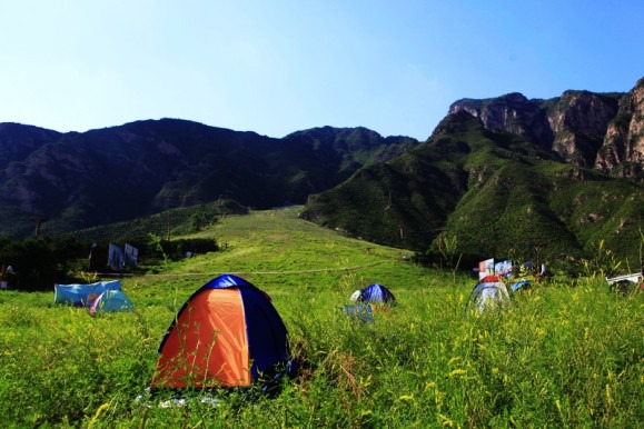 司马台水库 怀旧体验露营地(图)