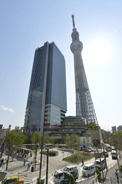 世界最高电视塔"东京天空树"正式对外开放