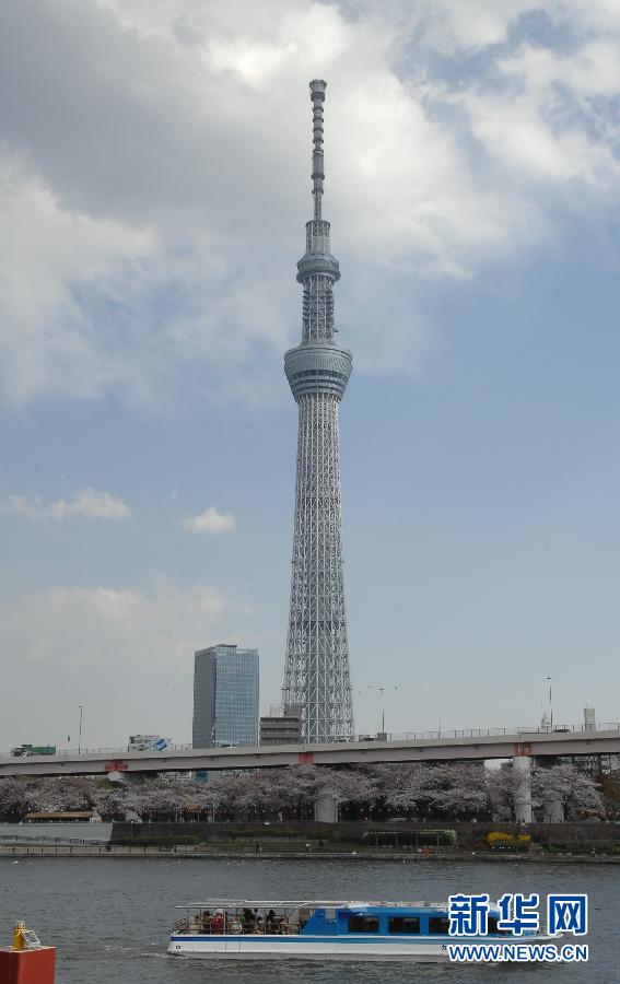 世界最高电视塔东京天空树开始营业(图)