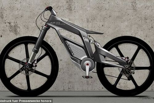 奥迪打造概念电动自行车 时速可达80公里