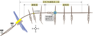 杭州彩虹快速路年底基本建成 之江路拥堵有望缓解(图)