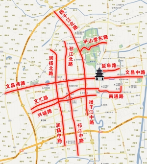 扬城31个路段今起禁鸣(图)