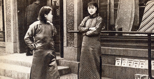 盘点民国时期的旗袍美女:李香兰雍容华贵气质出众(组图)