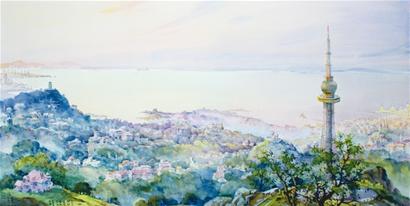 "水彩·青岛"画出大主题(组图)