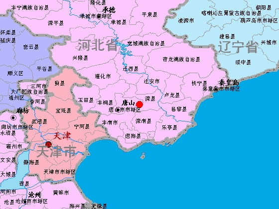 原来是唐山滦县地震了;
