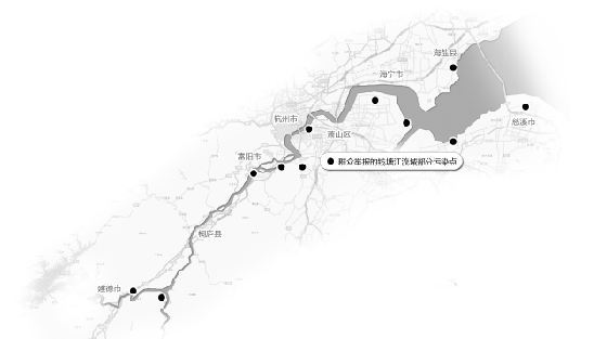 如果发现钱塘江污染 请发到网上"水地图"