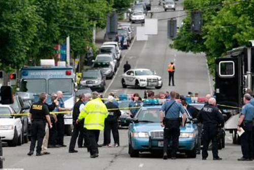 美国:西雅图发生连环枪击案 至少5人死亡