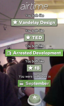 社交视频聊天应用Airtime:也可随机与陌生人聊