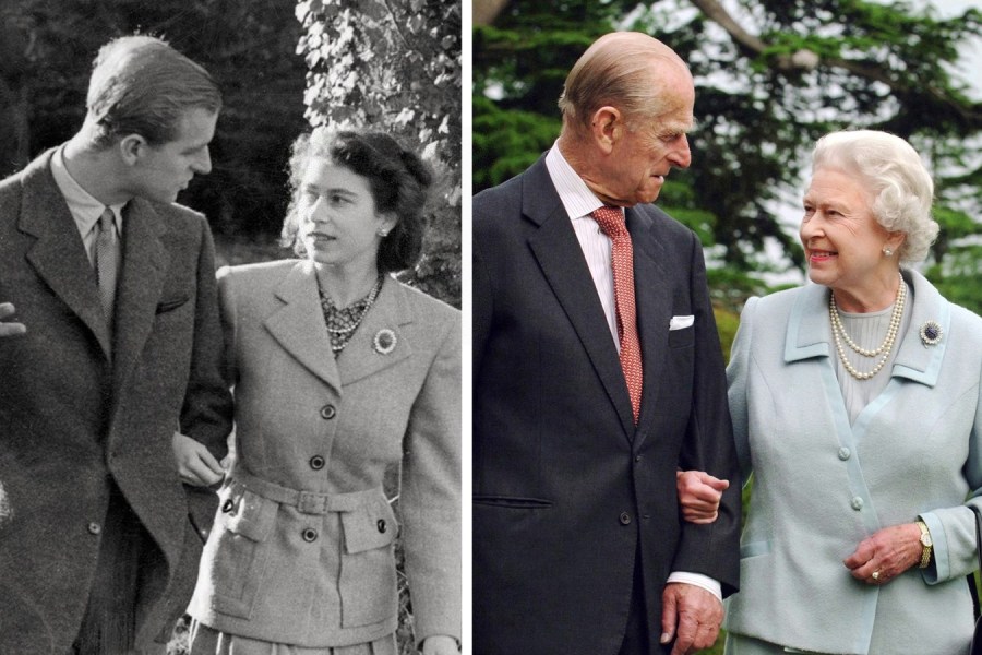 图说英国女王的65年爱情之路 亲密合照公开
