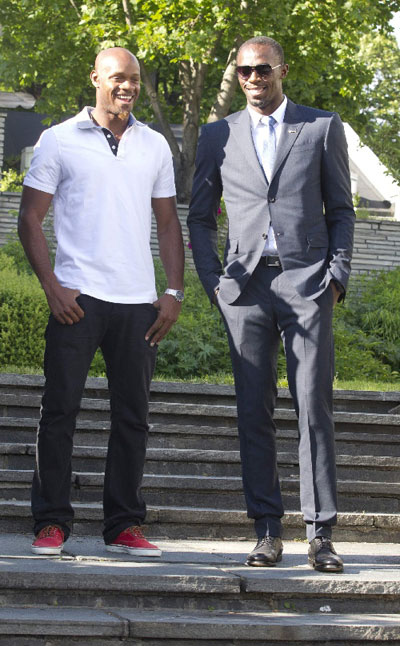 牙买加两位短跑巨星