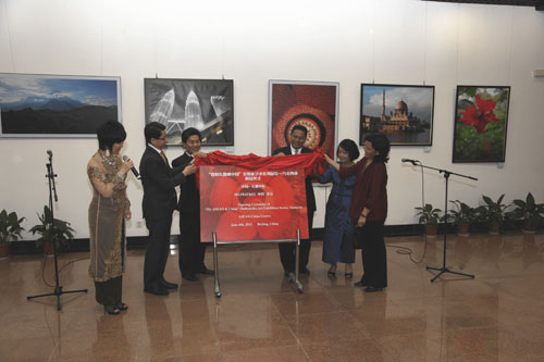 中国-东盟中心启动多媒体艺术系列展览(图)