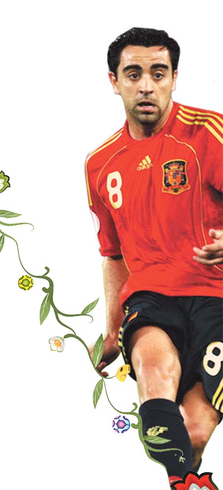 哈维西班牙足球运动员,现在效力于西班牙的巴