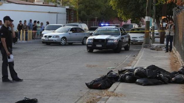墨西哥发现14具被肢解尸体 或与贩毒犯罪有关(图)