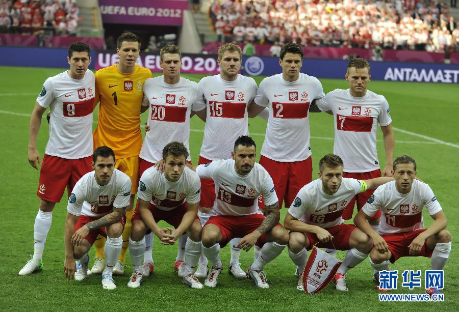 欧洲杯揭幕战:波兰1:1平希腊[高清](组图)