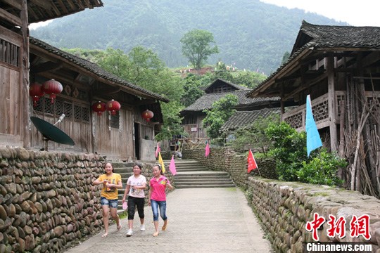 记者探访了位于湖南湘西永顺县灵溪河畔的老司城遗址