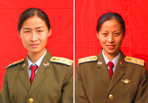 　　据了解，最引人注目的是两位女航天员，其中一位叫刘洋(左图)；另外一名叫王亚平(右图)，曾经在武汉飞行部队服役。两位女航天员因为其过硬的飞行技术和超强的心理素质，经过重重选拔，确定为首飞女航天员乘组。图片来源：中国军网