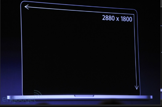“下一代”MacBook Pro采用视网膜屏幕