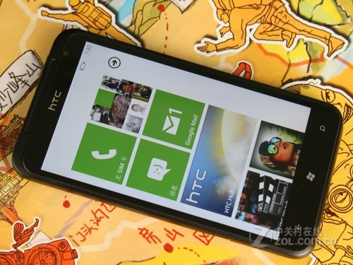 HTC X310e 黑色 外观图