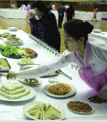 去朝鲜前做了充分的吃苦准备，入境后却发现并没有太多的吃苦机会;当然也没有太多与百姓接触的机会。由于不太自由，在朝鲜期间只在3个地方用过餐。