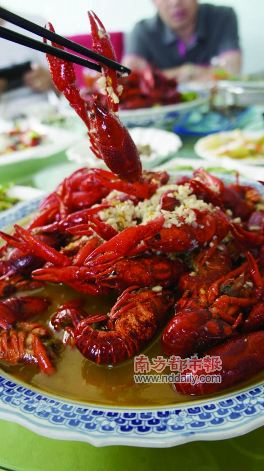 盱眙/盱眙的龙虾宴不只有十三香，冰镇、酱香、磁化花样频出。