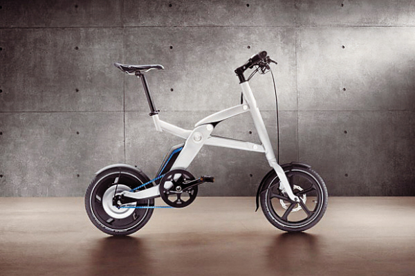 BMW折叠电动自行车(图)