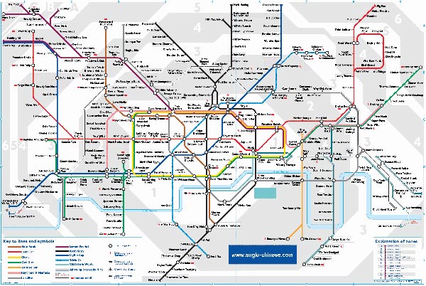 伦敦地铁站名不变 刘翔林丹入选体育名人地铁图