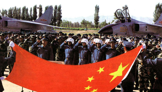 中央军委八委员亮相 要求部队稳定坚决跟党走(组图)