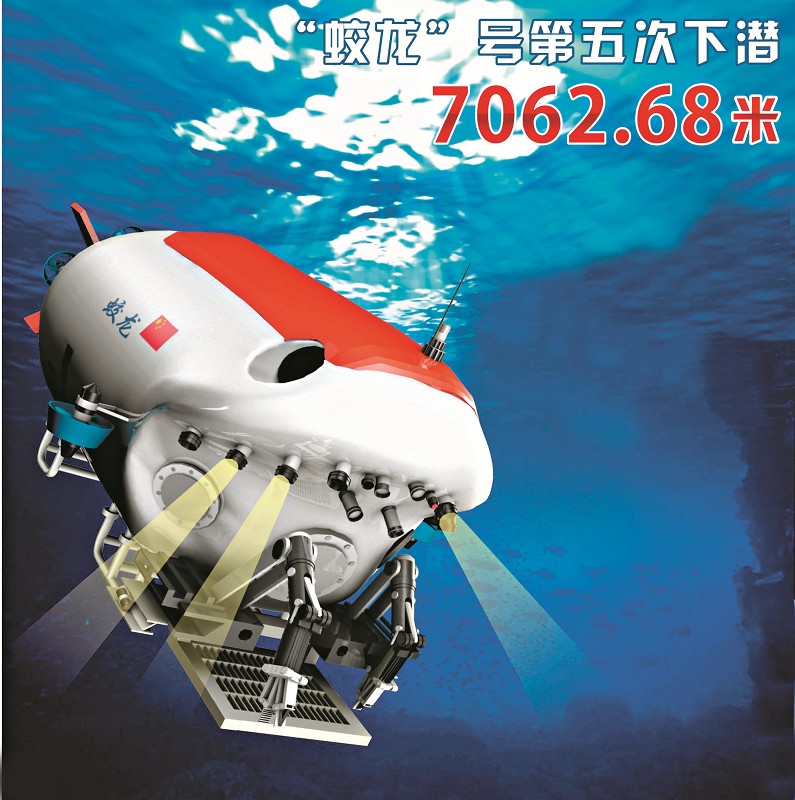 蛟龙”号7000米级海试第五次下潜(图)-搜狐滚动