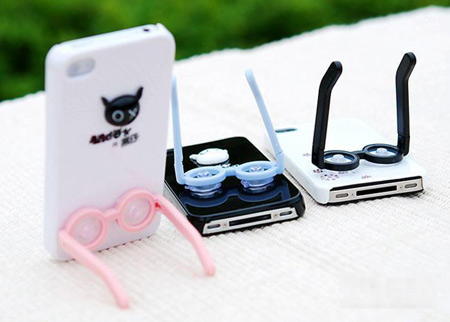创意眼镜手机支架 韩版新货热卖