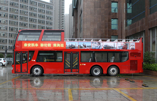 安凯红色双层巴士:中国制造融入伦敦文化