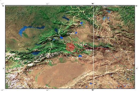 地震局：新疆30日发生6.6级地震 震源深度7公里