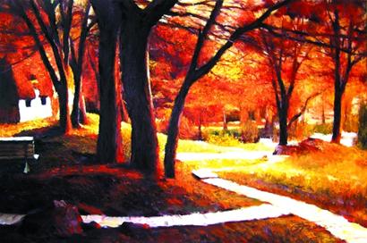 郭建庭油画——青岛风情篇