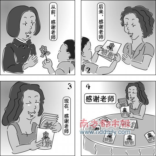 沾染了铜臭的感恩(图)