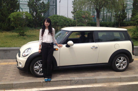 非典型mini fans访济南宝马mini美女车主