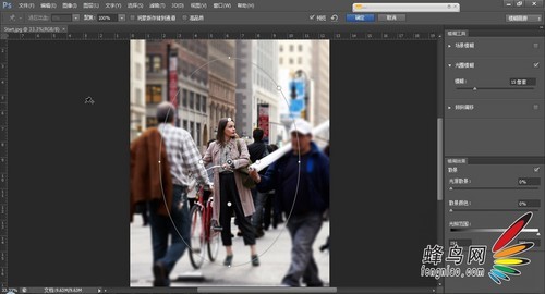 photoshop cs6新功能:光圈模糊制造景深(组图)