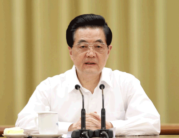 7月6日至7日，全国科技创新大会在北京举行。中共中央总书记、国家主席、中央军委主席胡锦涛在会议上发表重要讲话。 新华社记者 丁林