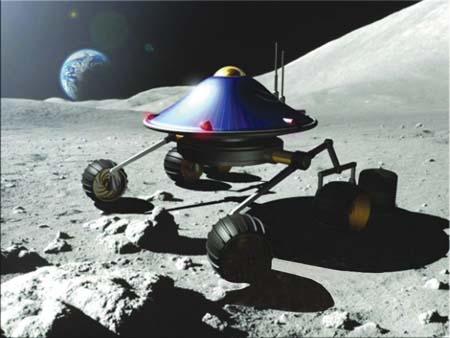 0时代   人类上次登陆月球距今已有四十多年了,如今,全球掀起了新一轮