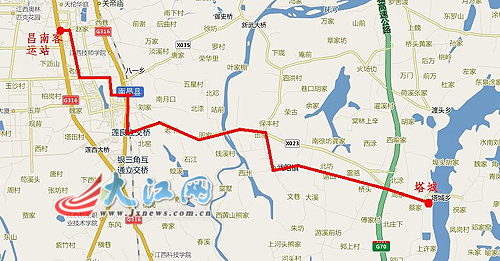 新辟4条塔城公交线路 南昌县实现乡镇公交线路全覆盖