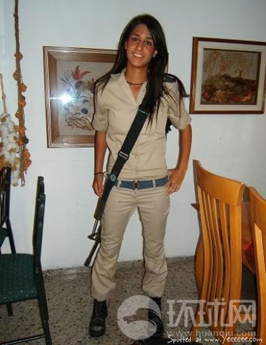以色列女兵的最强混搭