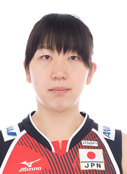 图文:日本女排奥运名单照片 11副攻荒木绘里香
