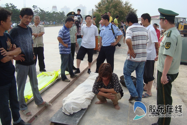 烟大海滩发现漂浮尸体 系前日溺亡的重庆籍男