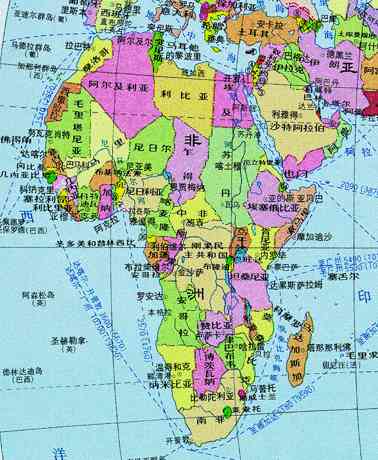 非洲地图_为什么很多非洲地图都把西奈半岛包括在内