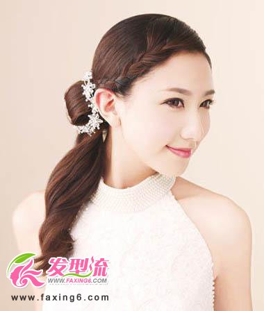 韩式新娘发型 柔美至极的新娘发型(1)_时尚_光