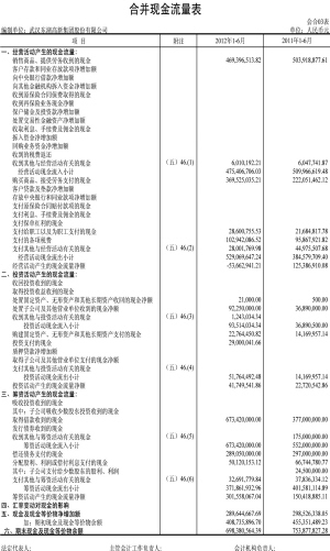武汉东湖高新集团股份有限公司 2012年半年度