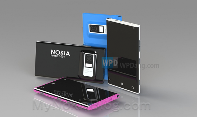诺基亚WP8概念机Lumia 1001详细配置曝光